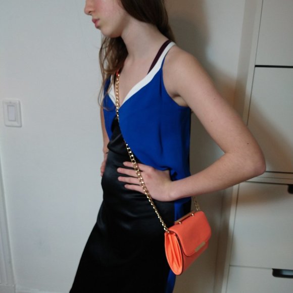 Cedric Charlier black cream and blue cocktail dress worn on The Bold Type - Picture 7 of 7